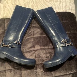 Coach rain boots